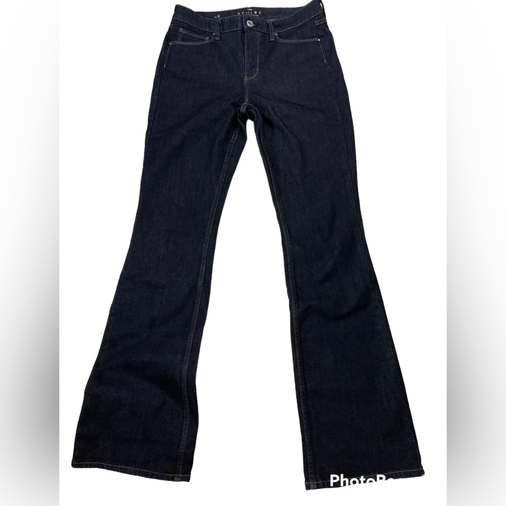 White House Black Market High-Rise Sculpt Skinny Flare Jeans